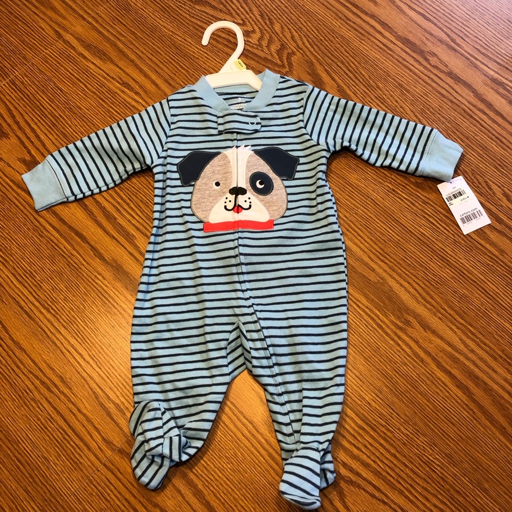 Carter’s Baby Boy Zip-up Sleeper - 3 months